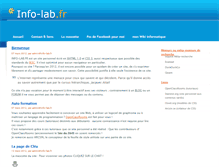 Tablet Screenshot of info-lab.fr